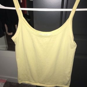 yellow forever21 tank